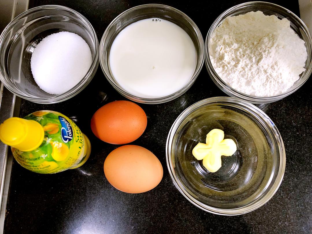 纯奶手撕吐司的做法 步骤1