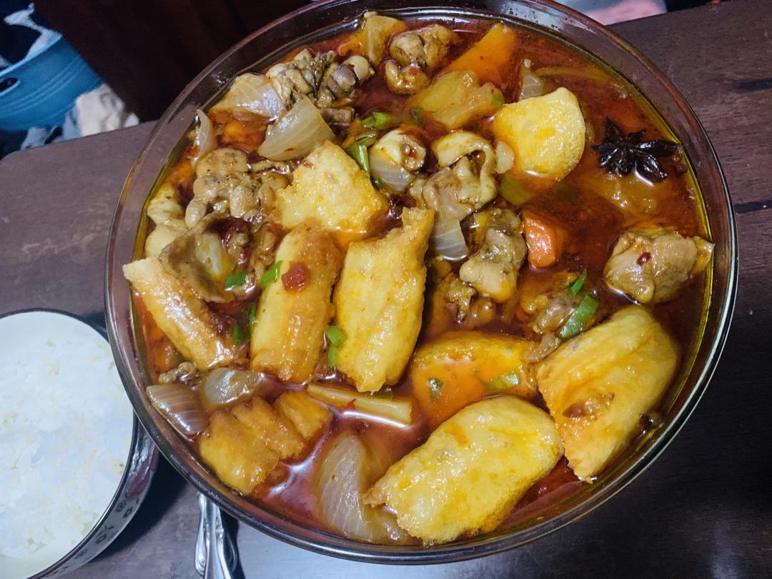重庆鸡公煲（味道很接近外面的小店）