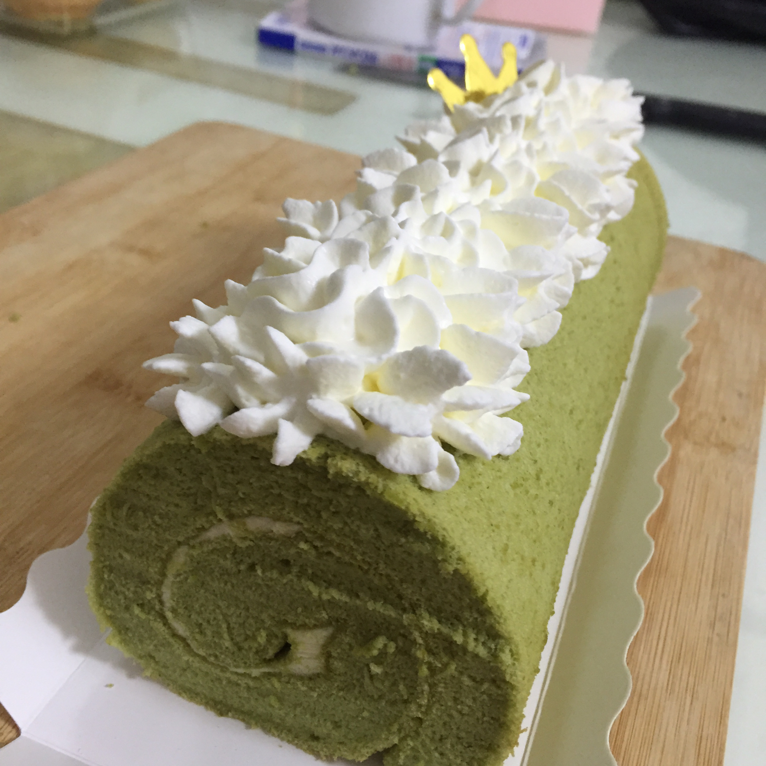 《Tinrry下午茶》教你做抹茶红豆卷