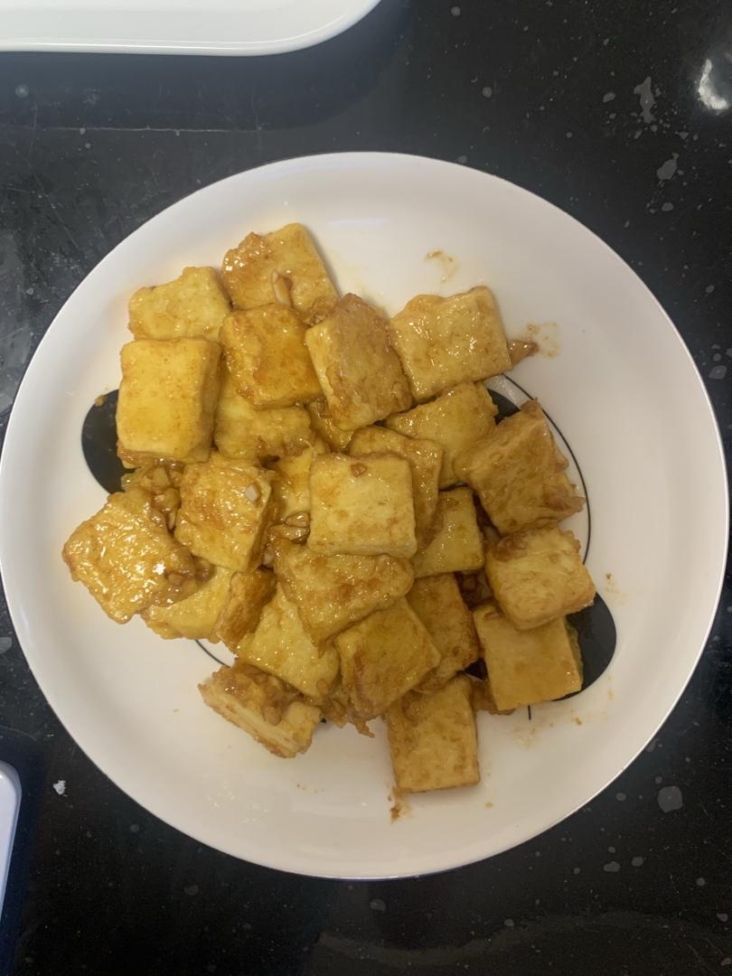 无敌好吃的香煎豆腐