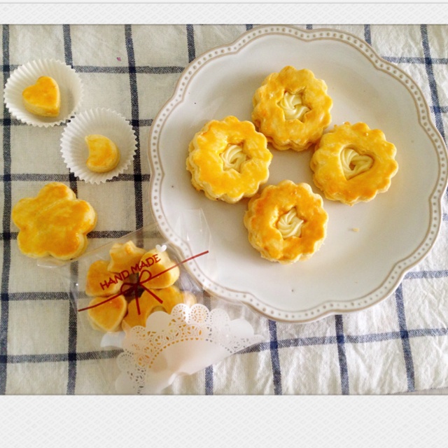 乳酪奶油夹心酥饼