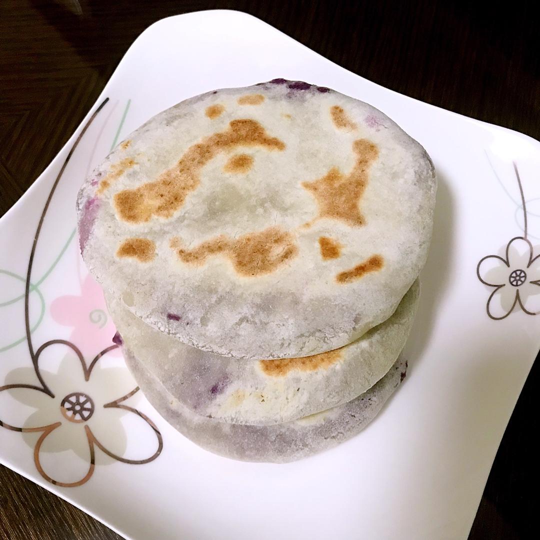 紫薯饼（无油）