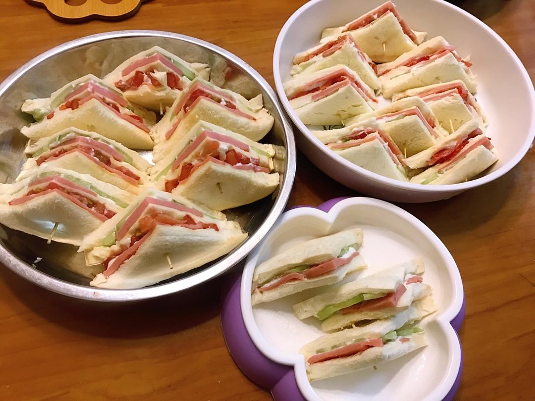 luso做的堂妈小厨三明治