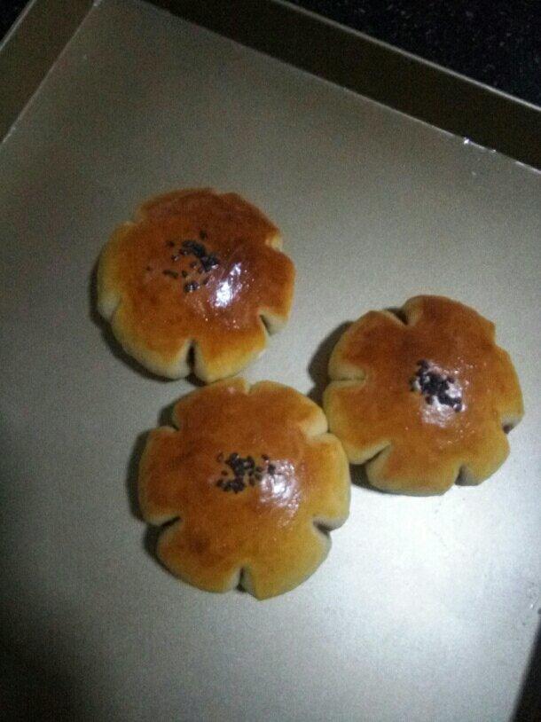 花式豆沙餐包