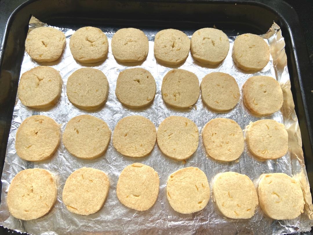 清香柠檬饼干