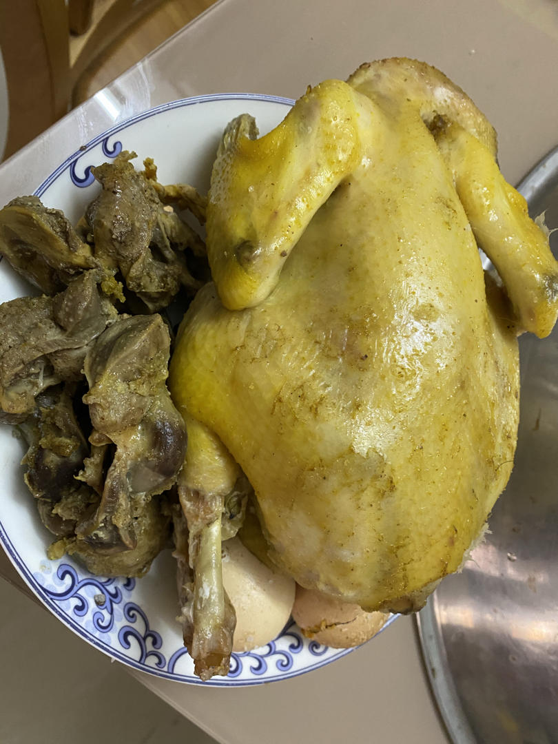 客家传统盐焗鸡-staub珐琅铸铁锅