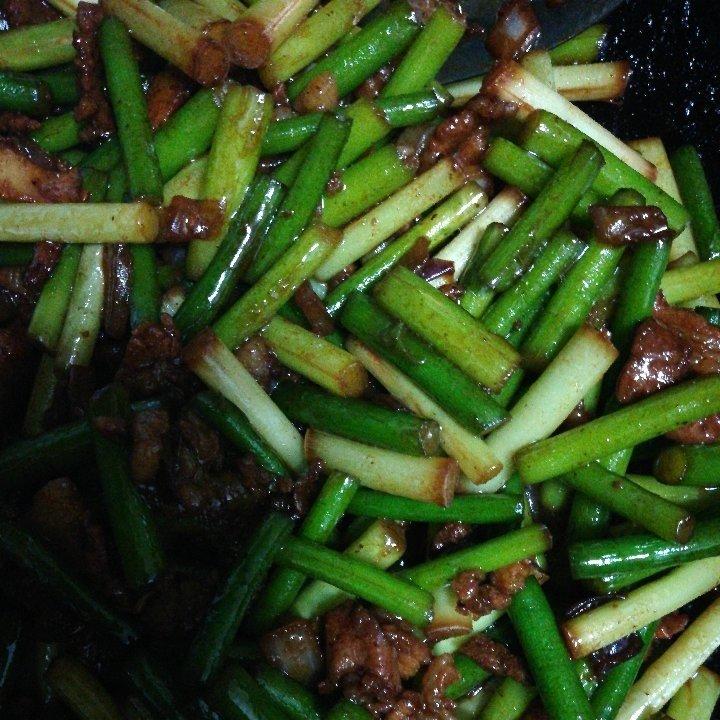 蒜薹炒肉