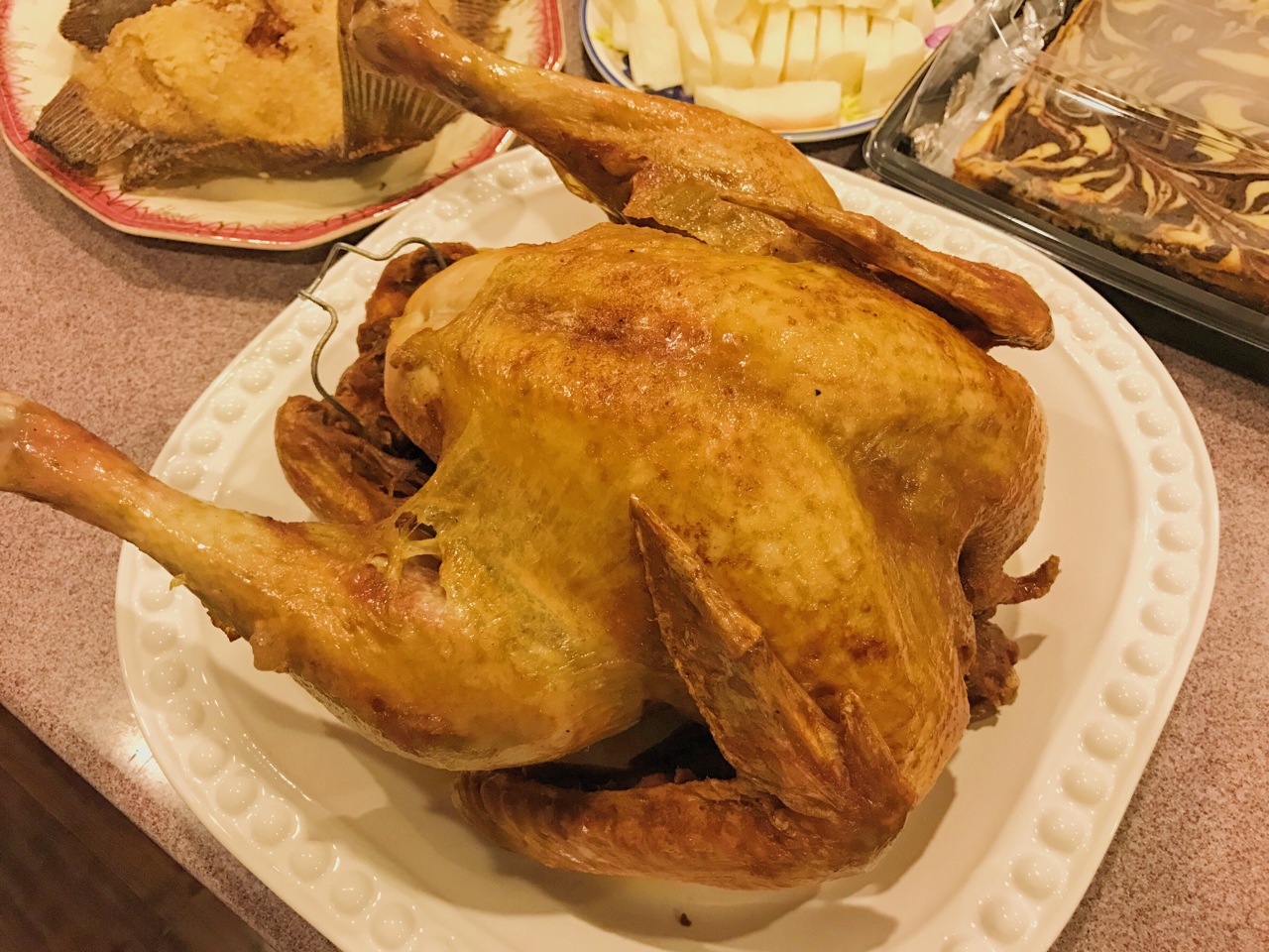 感恩节Thanksgiving -炸火鸡的做法