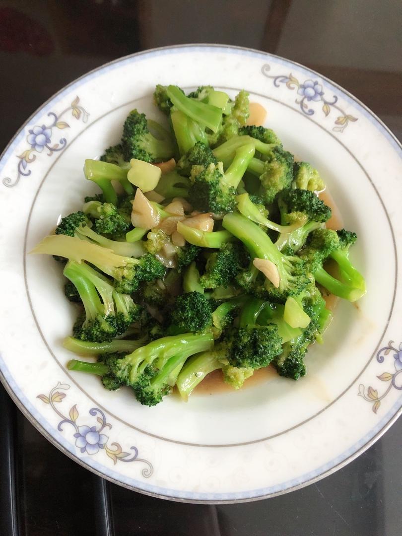 蚝油蒜蓉西兰花