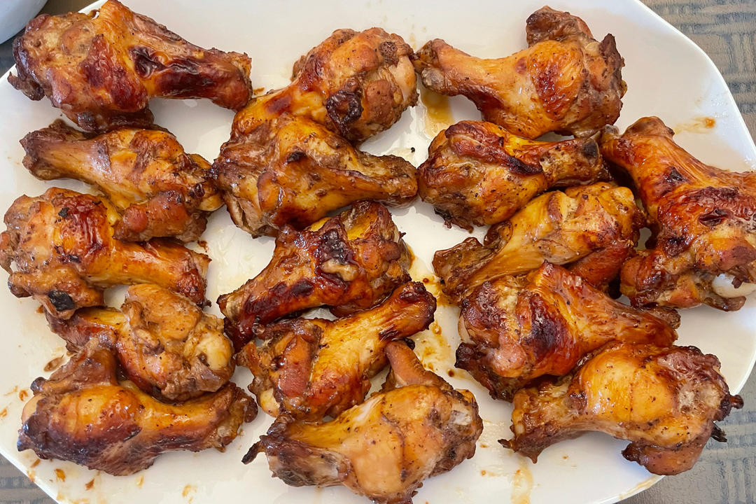 蒜香烤鸡翅根