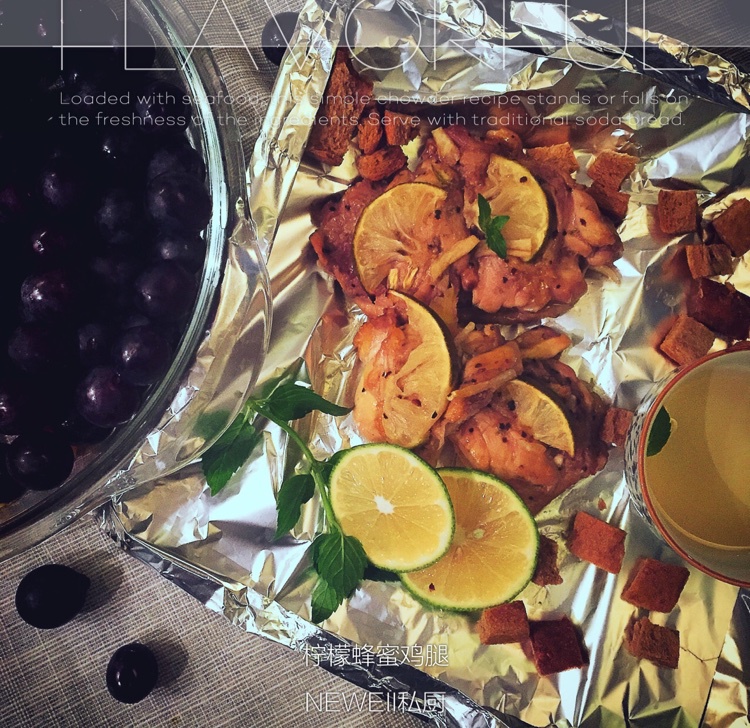 柠檬蜂蜜鸡腿 Honey lemon Chicken
