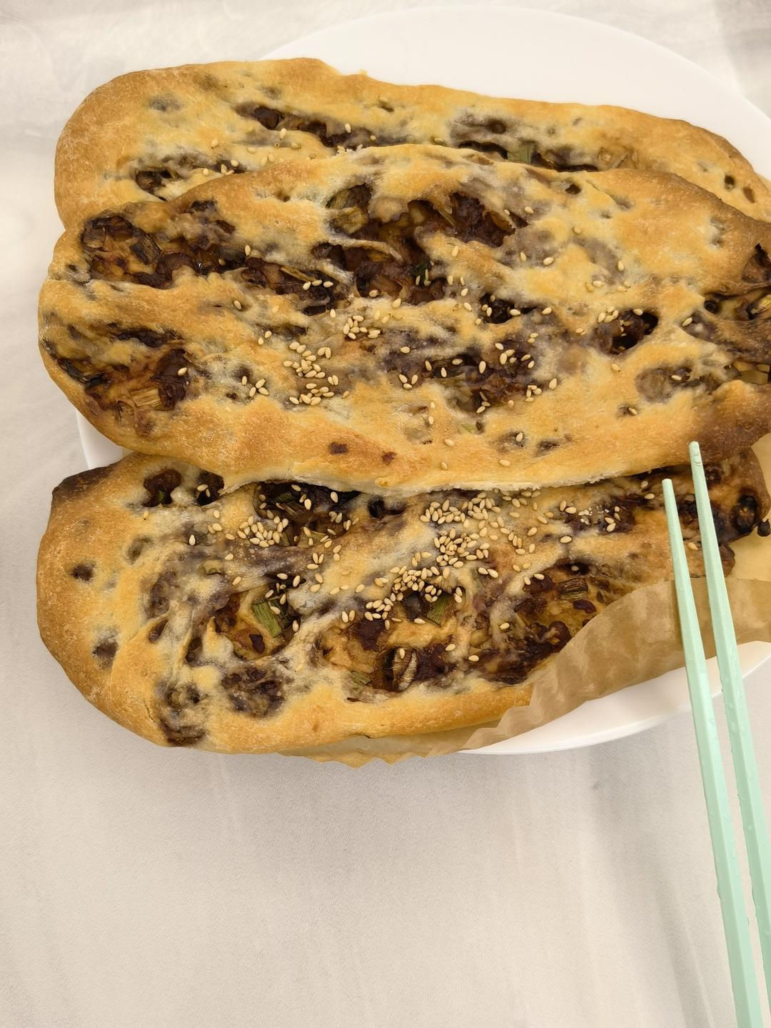 烤箱版鲜肉锅盔