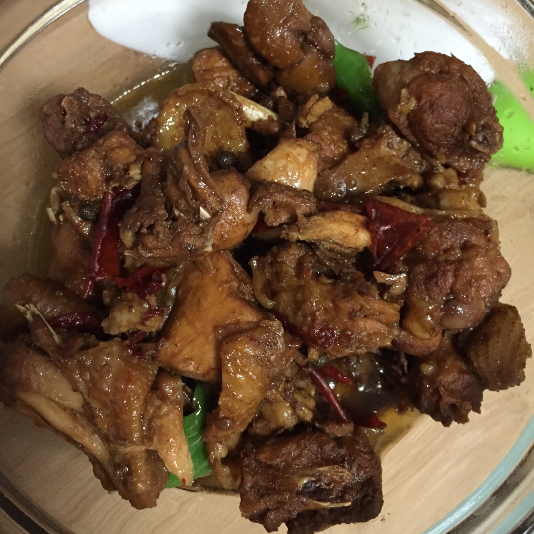 家常红烧鸡块