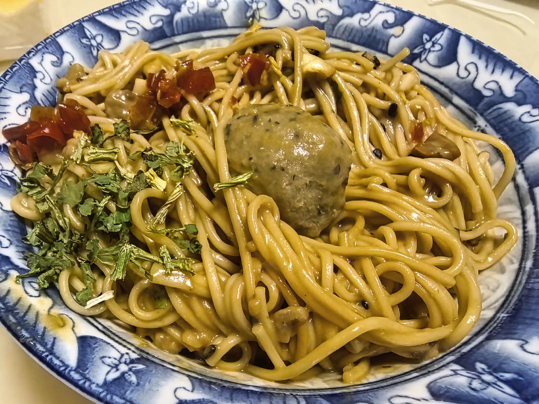 简单麻酱拌面