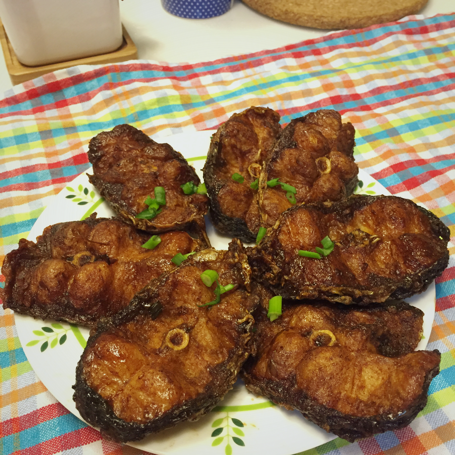 手机用户3355_128g做的爆鱼.又叫熏鱼.