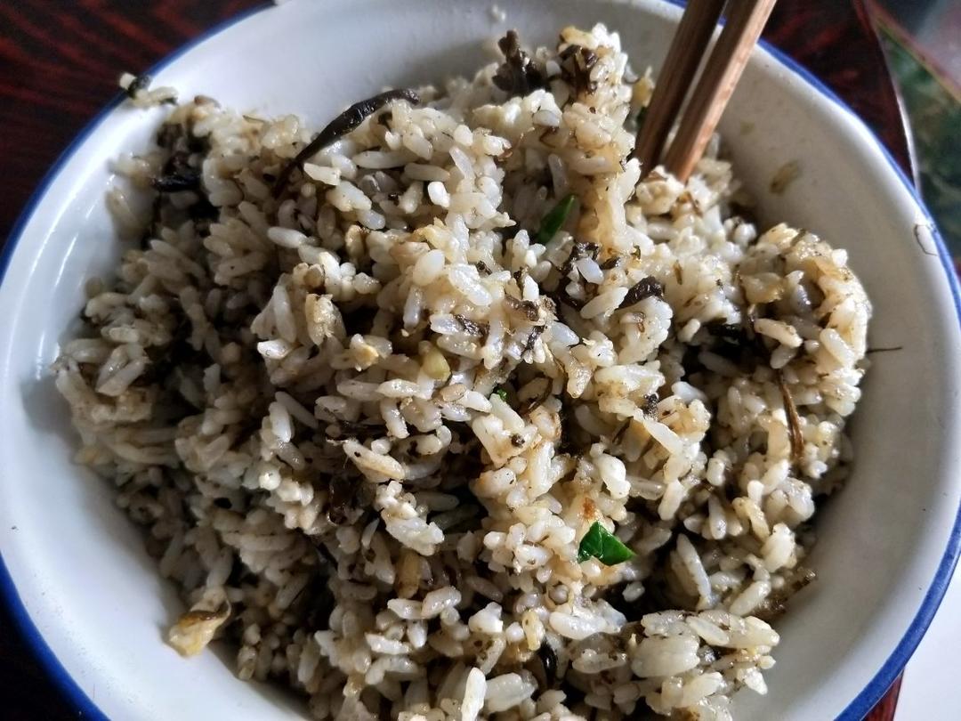 可能是最好吃系列--橄榄菜炒饭