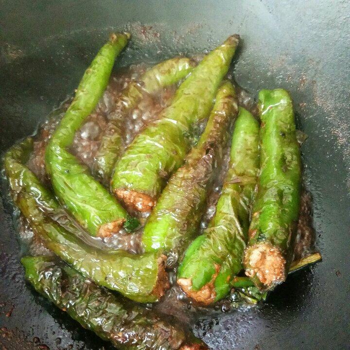 下饭菜肴--青椒酿肉