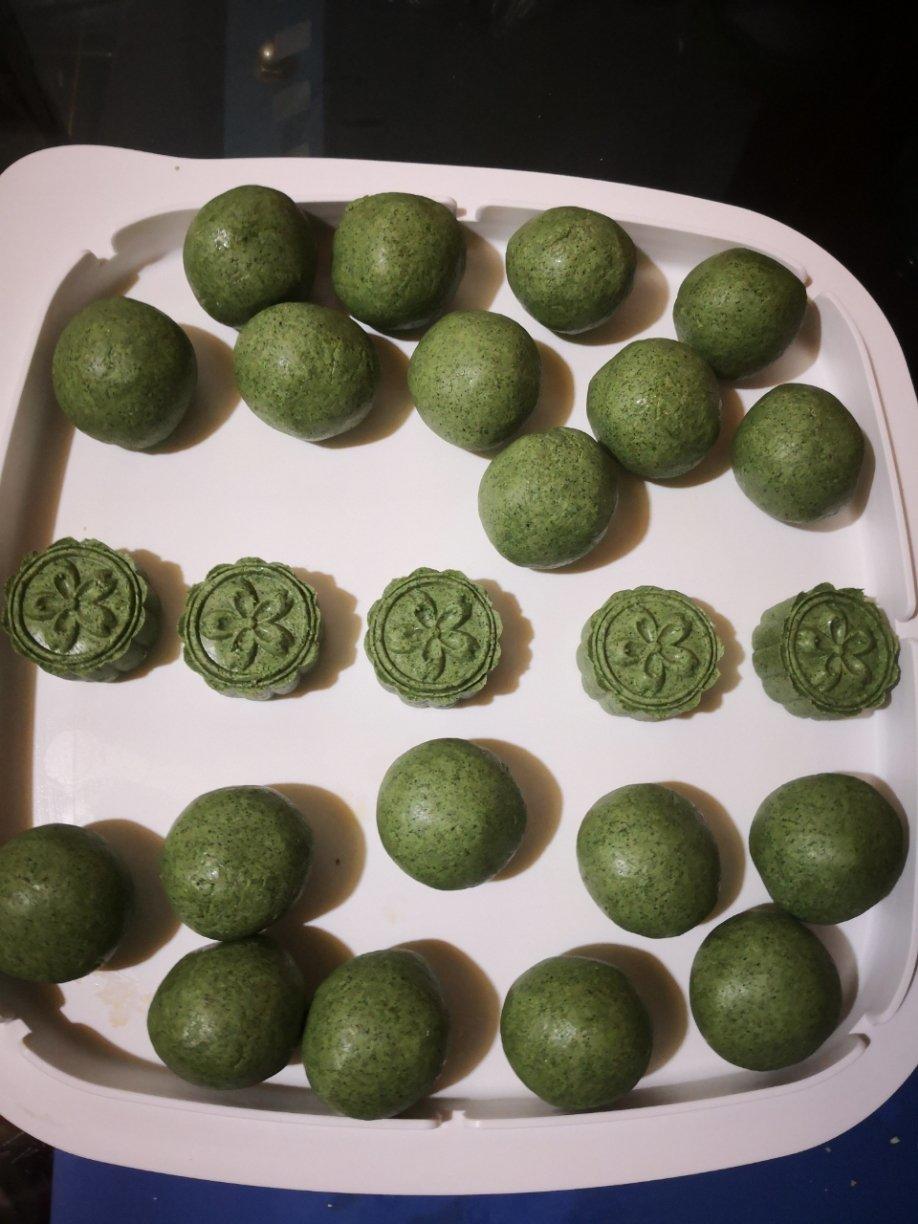 《Tinrry+》咸蛋黄肉松青团+红豆沙青团