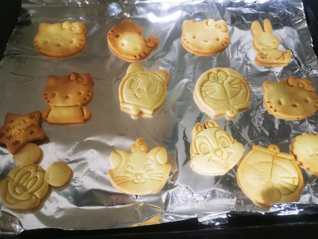 ［记录］亲子卡通饼干（儿童,新手适合）