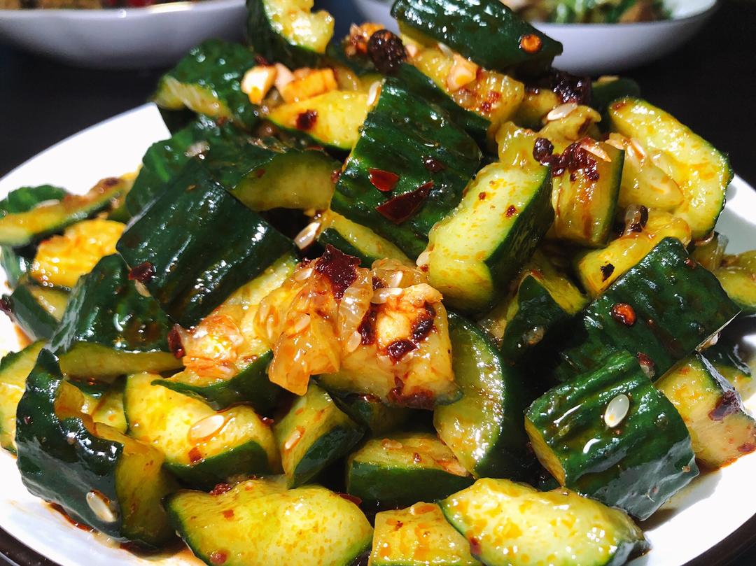 「一分钟」凉拌青瓜的做法