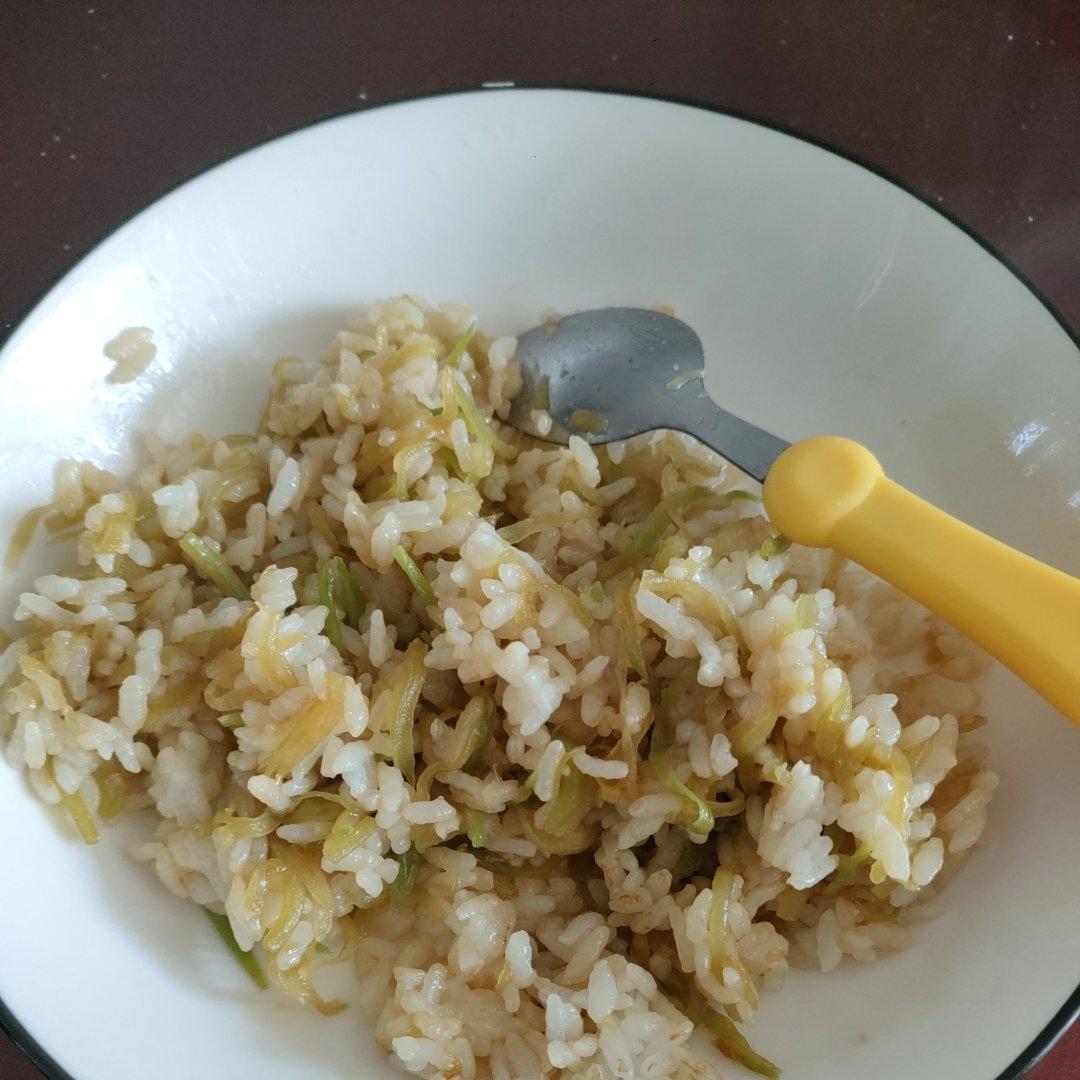 超好吃的萝卜丝炒饭