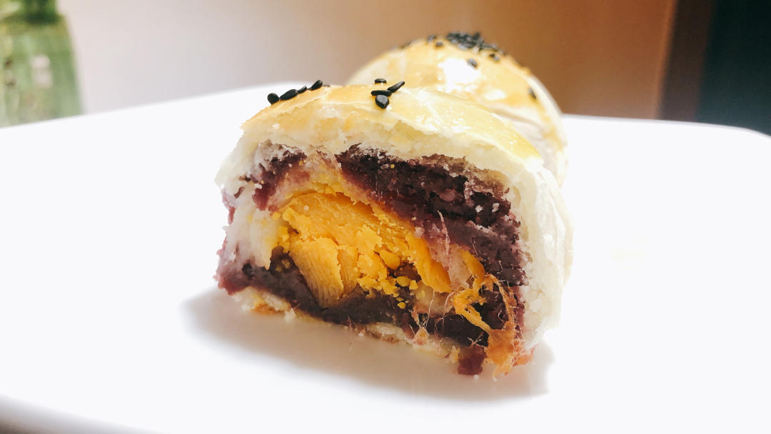 ㊙️网红麻薯肉松蛋黄酥🔥，好吃到爆‼️