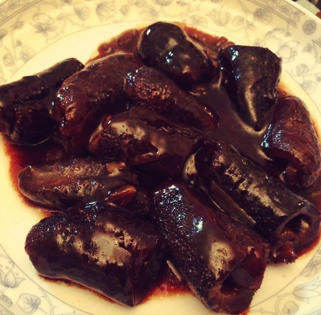 家庭版葱烧海参