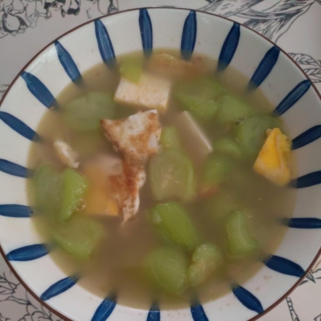 丝瓜鸡蛋汤