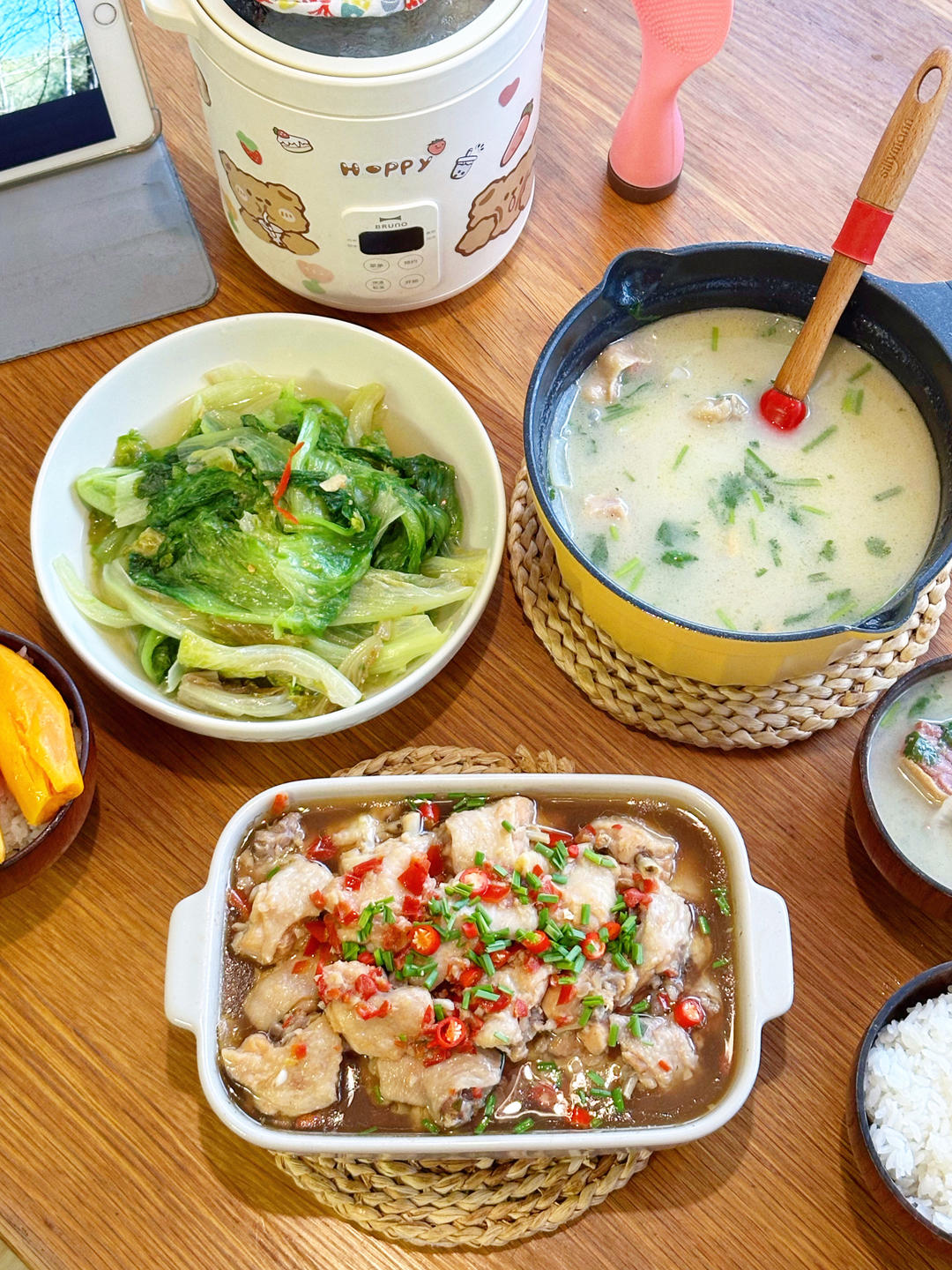 蒜蓉粉丝蒸鸡翅