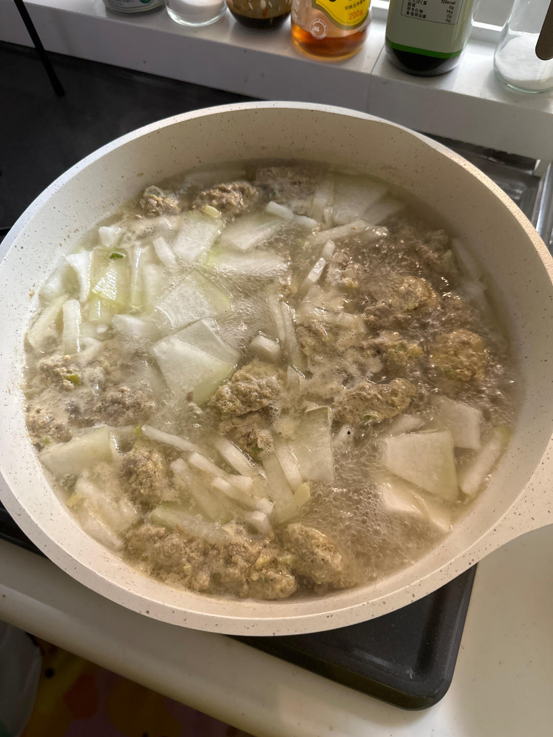 冬瓜丸子粉丝汤