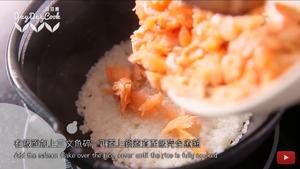日式三文鱼鱼籽饭的做法 步骤8