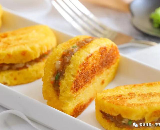 馒头汉堡包 宝宝辅食食谱的做法