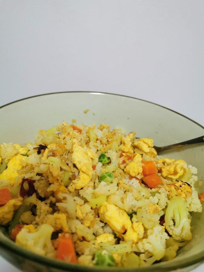 创意减脂餐：减脂花菜炒饭