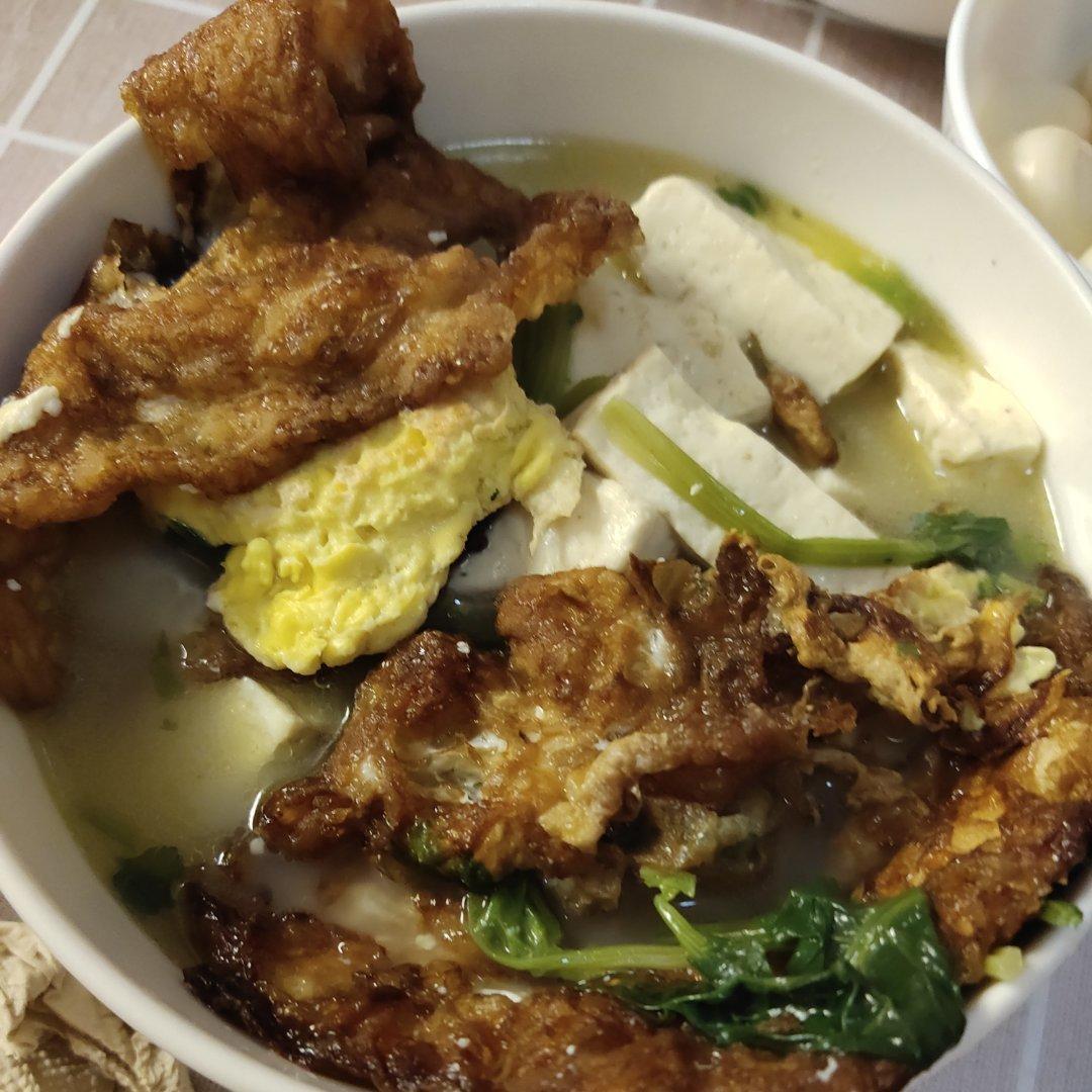一人食 白菜豆腐粉丝汤
