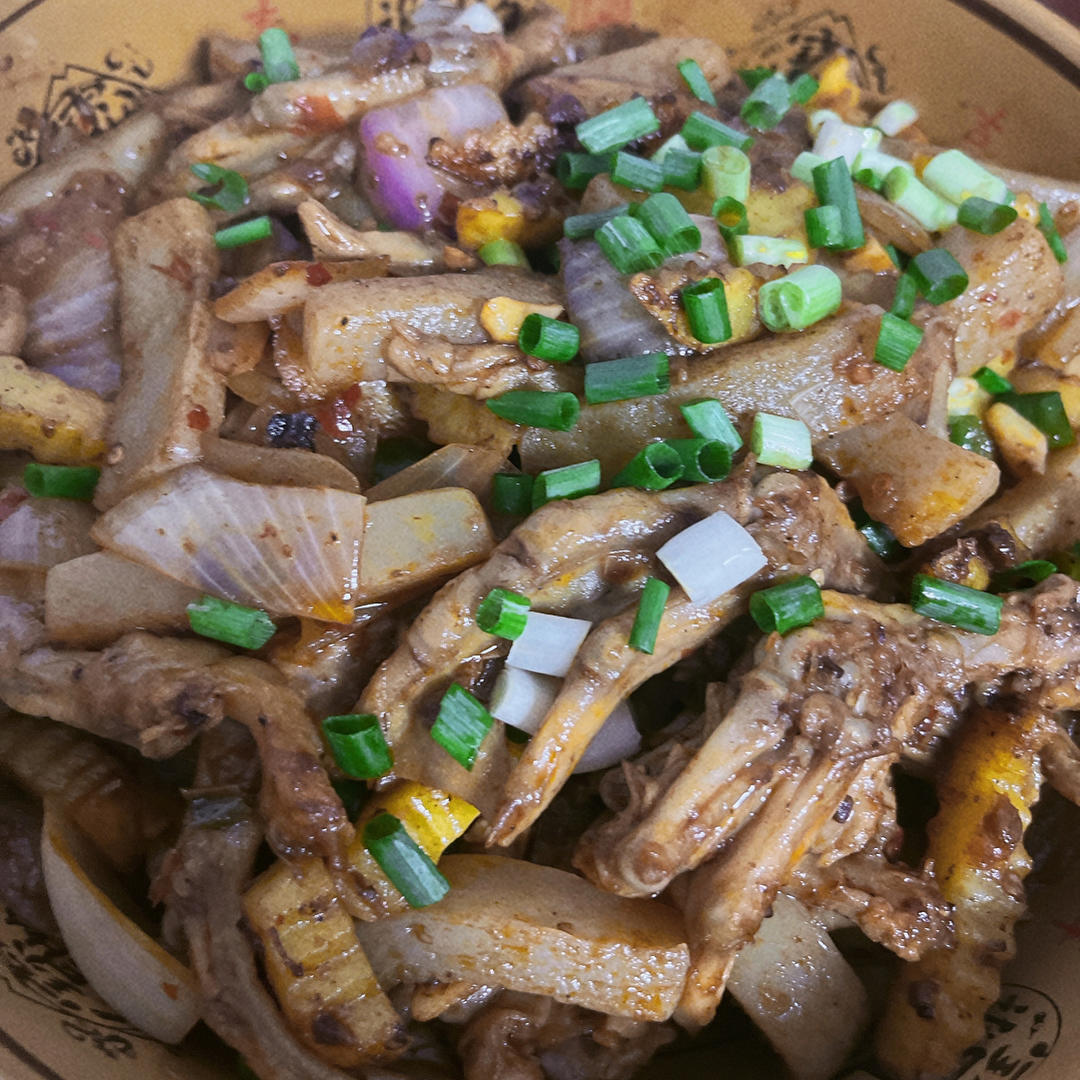 糯香鸭掌干锅—来自干锅发源地的保姆级菜谱