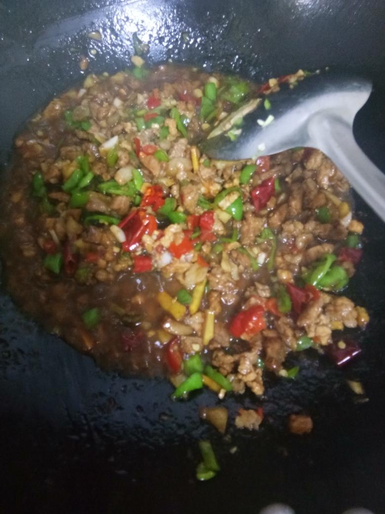 超下饭的肉沫蒸臭干的做法 步骤7