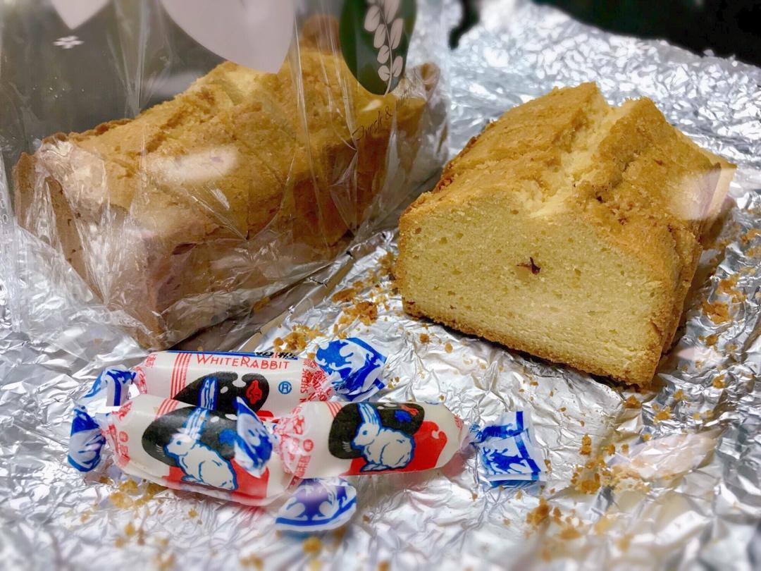【北鼎烤箱食谱】大白兔奶糖磅蛋糕