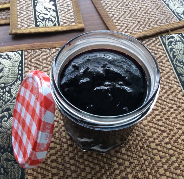蓝莓果酱