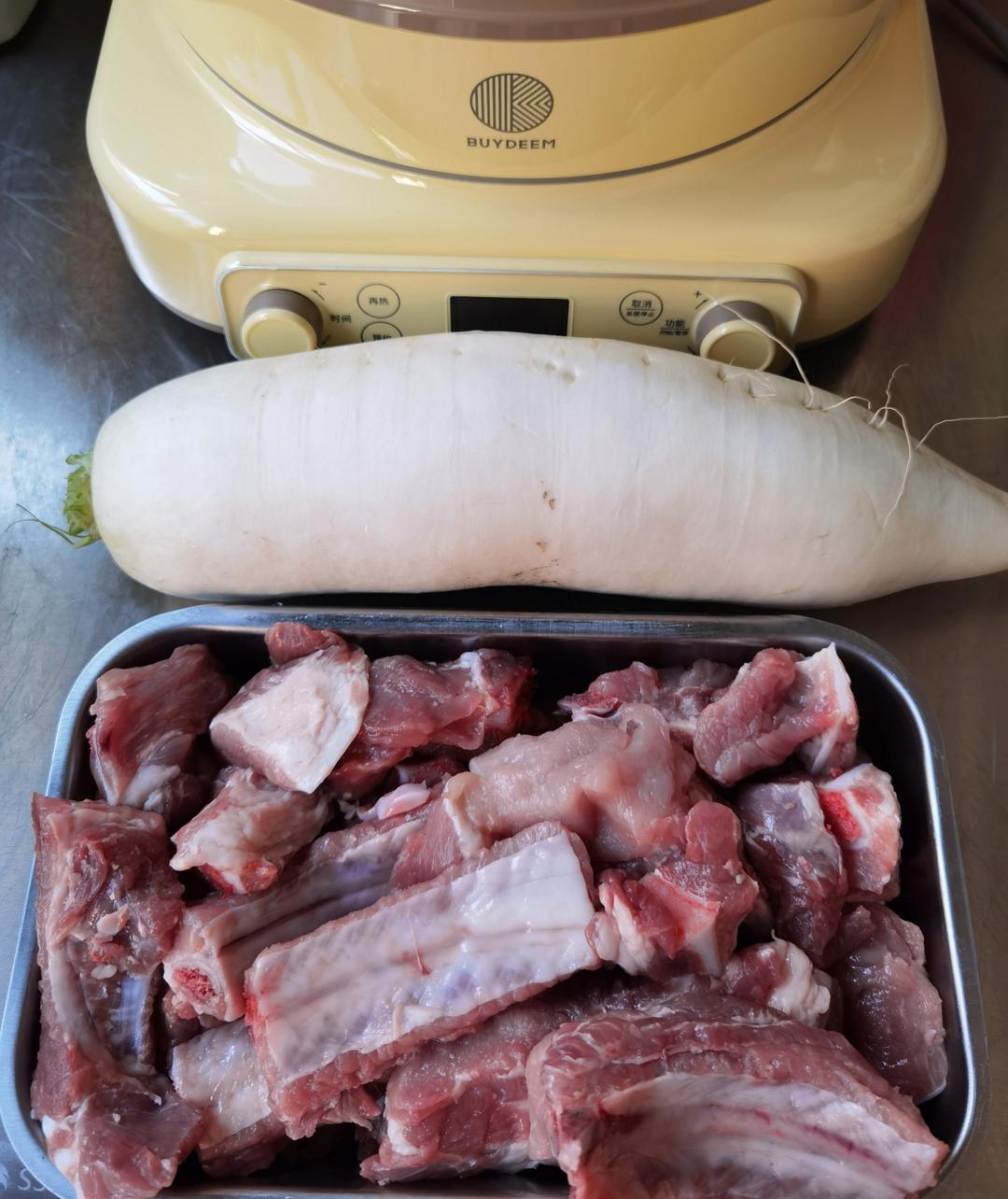 传统萝卜排骨汤【5-6月北鼎电磁炉食谱】