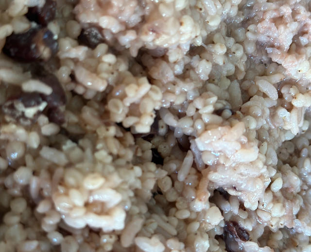 黏高粱米饭的做法