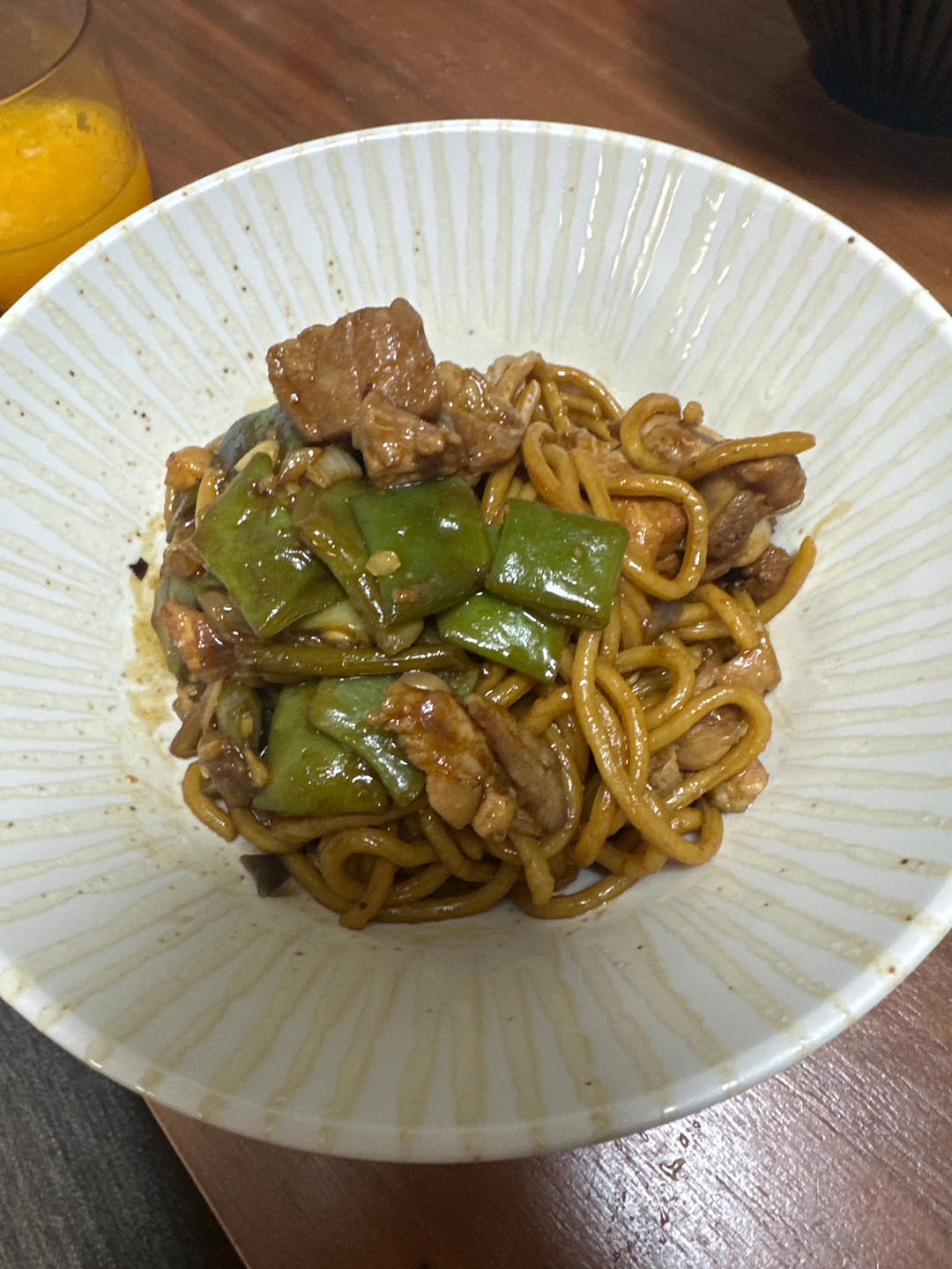 豆角焖面