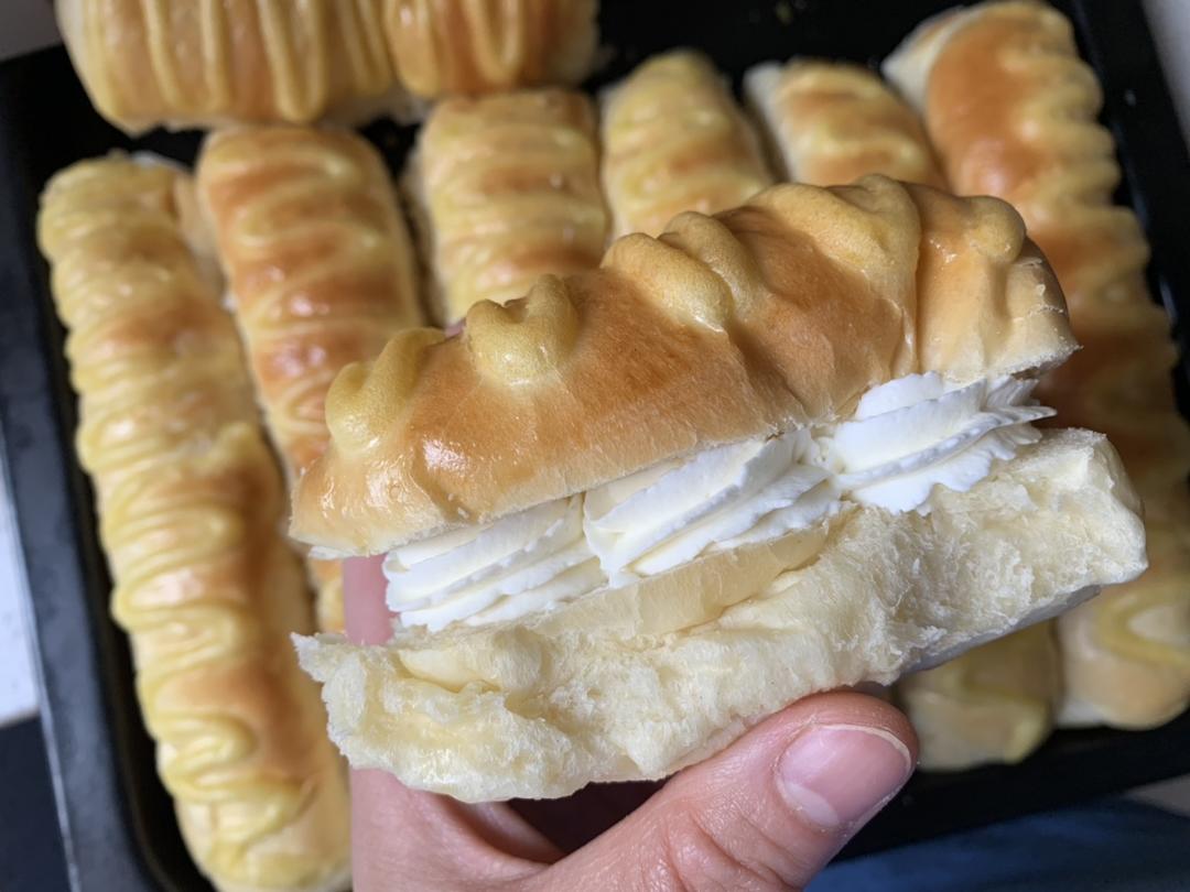 纯奶手撕吐司的做法 步骤1