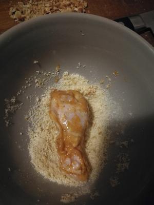 减脂餐，好吃又无油的空气炸锅版炸鸡翅根的做法 步骤3