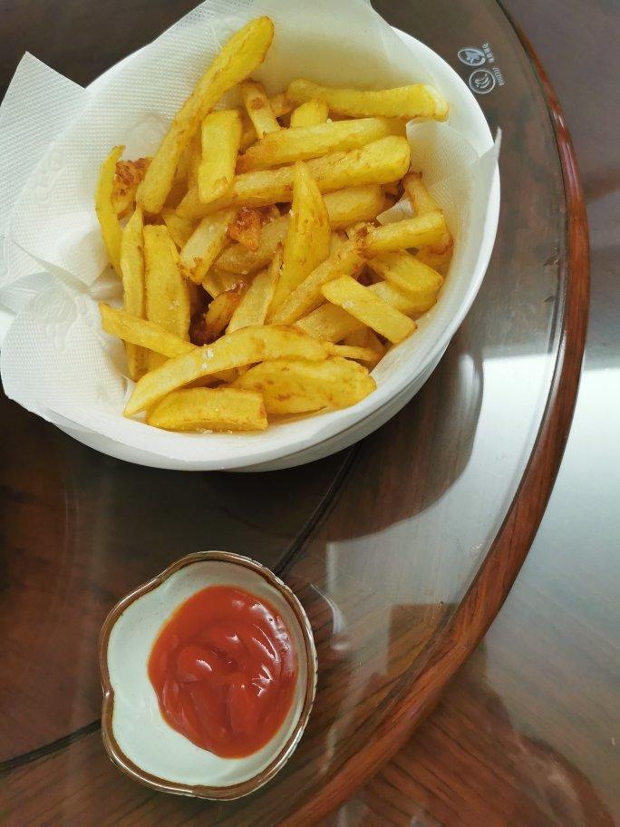 最简单快速无需淀粉无需冷冻炸薯条