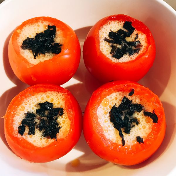 番茄蒸蛋的做法