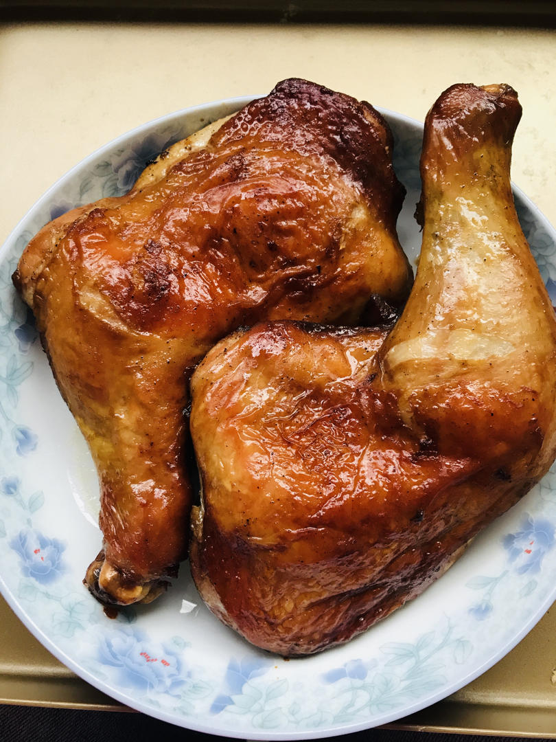 smile晶1983做的烤鸡腿(烤箱版超简单)
