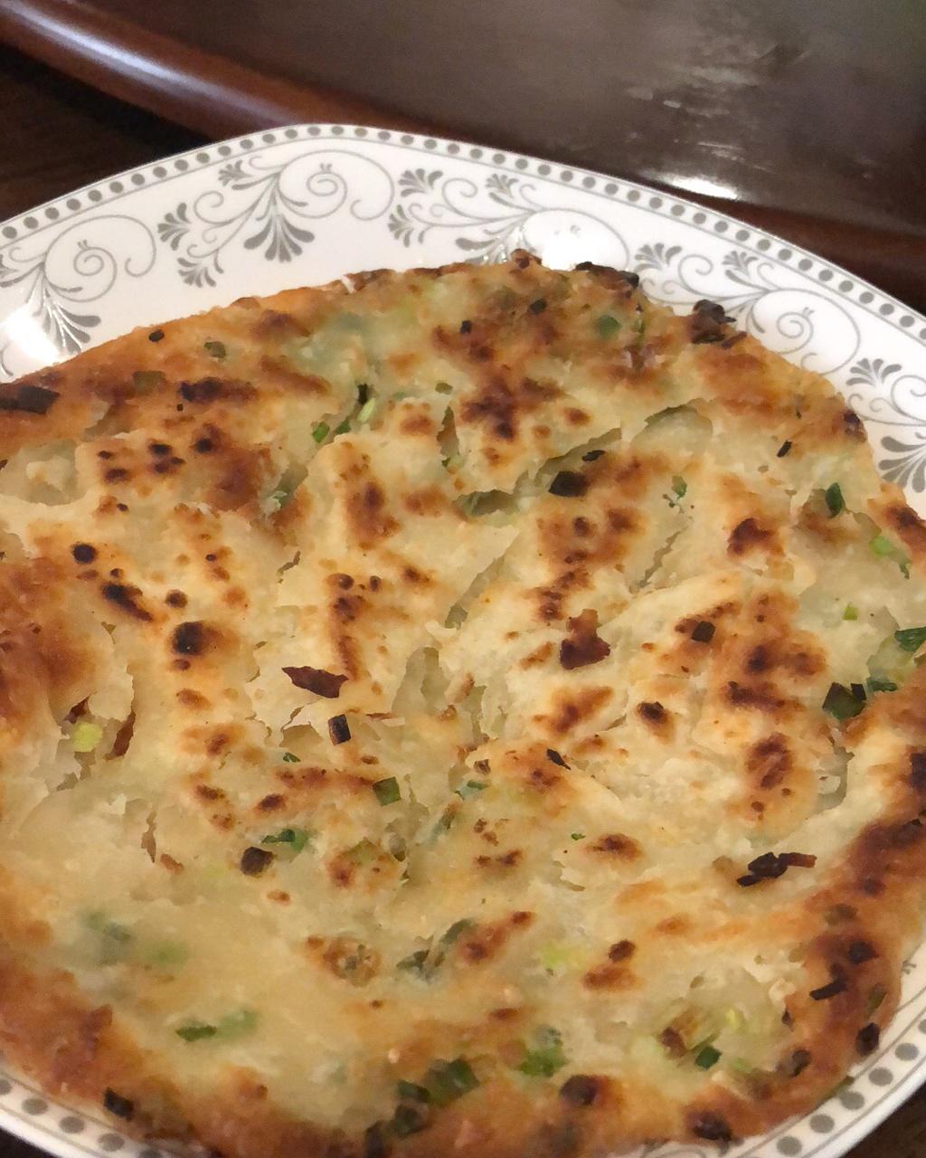 葱花油饼 Spring Onion Pancake