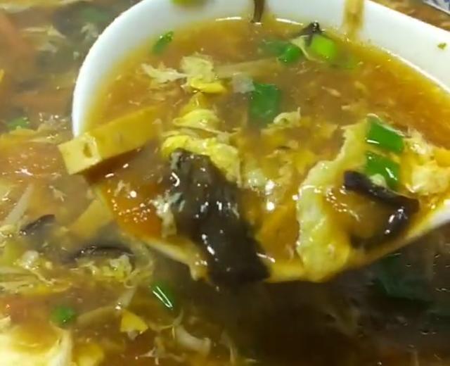 发布一个非常好吃家常版的酸辣汤。的做法