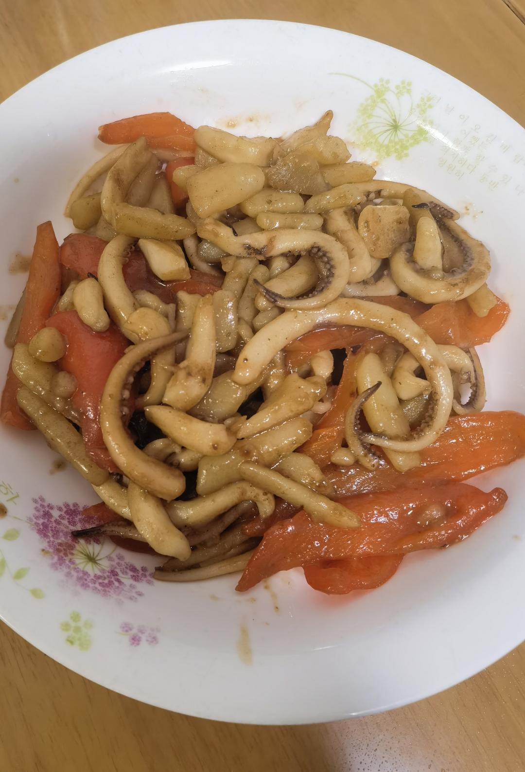 孜然鱿鱼须