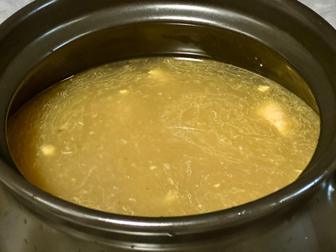 土雞煲湯—黃澄澄雞湯的做法 步驟6